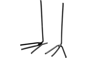 Creativ 59363 Metallfüße, B: 2 cm, schwarz, 20 Stück, Einheitsgröße