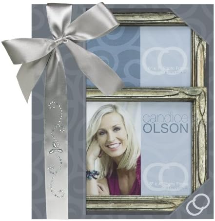Main Street Decor DECO3BS4657CSBX Candice Olson Silver Gift Box Set, 4 by 6/5 by 7-Inch