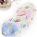 Adorable Soft Newborn Baby Anti-roll Pillow Prevent Flat Head-Lovely Pig,Pink