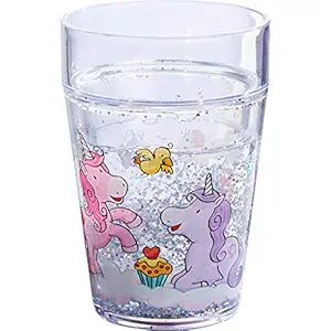 HABA Glittery Tumbler Unicorn Glitterluck for Kids | Cutlery Item