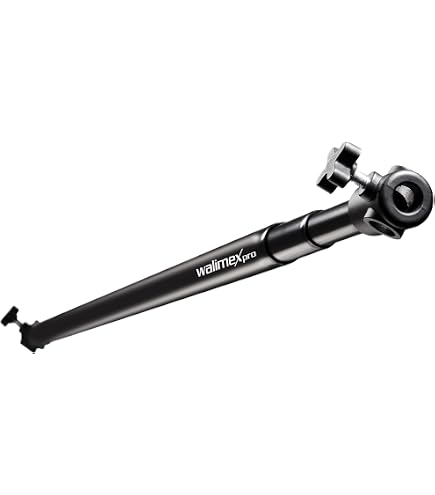 Asta Estendibile Manfrotto 272B Per Fondali Fotografici: Tre Sezioni, Leggera In Alluminio, Adattatore Universale