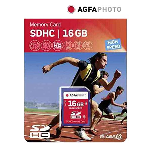 AgfaPhoto Class 10 High Speed 16GB SDHC-Speicherkarte