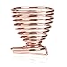 Covermason Alloy Sponge Stand Makeup Stencil Egg Powder Puff Display Drying Holder Rack (Rose Gold)