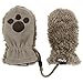 Noa Paws Kids Mittens Barts knit gloves kids´ gloves (One Size - brown)