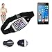 Produktbild Gürteltasche Umhängetasche Bauchtasche für Microsoft Lumia 950 Dual SIM, schwarz. Sport Running Jogging Fitness Laufen Exercise Schutzhülle - K-S-Trade (TM)