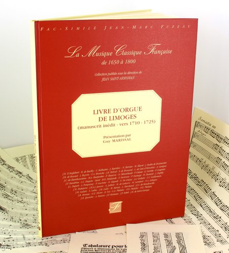 Livre d'orgue de Limoges