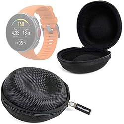 DURAGADGET Funda Negra para Polar Vantage V, Polar Vantage M, Garmin Vivosmart 4, Withings Steel HR Sport Guardar Su Dispositivo!