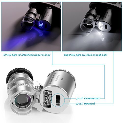 Neewer 20075798 60x Microscope with Universal Phone Lens Clip - Image 5