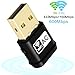 Produktbild Eatpow Mini Wireless Wifi Dongle 600Mbps Dual Band 2.4G / 5G AC802.11 USB Adapter mit Soft AP & WPS für Computer, Laptop und Desktop, Unterstützung Windows 7/8/10 / Linux / MAC OS