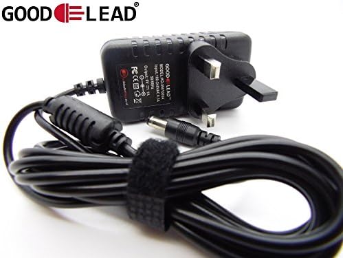 GOOD LEAD 9V Mains AC Adapter Power Supply Charger For Kettler Sinto Axos Excercise Bike