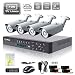 Produktbild Liview ® 4-Kanal-Netzwerk-DVR 960H HDMI HD 700TVL Outdoor Tag / Nacht-Kamera-System