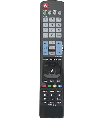 ALLIMITY Telecomando Universale Sostitutivo Per LG TV | Modelli 47LM615S 42LM615S 37LS3400 32LM611S 55LM615S