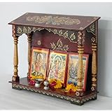 LifeEstyle Handpainted wooden Home temple,wall hanging