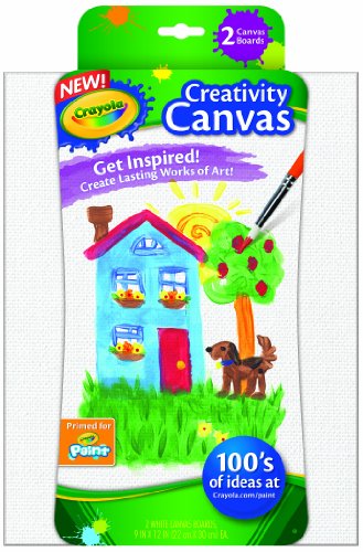 Preisvergleich Produktbild Crayola Paint Canvas Sets, White