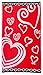 Produktbild Schwar Textilien Badetuch Handtuch Strandtuch Duschtuch ca. 90x165 cm Herz Rot/UVP: 24,95 €
