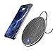 Produktbild Auckly Denim 10W Qi Wireless Fast Charger, Kabelloses Ladegerät, Drahtlos Induktive Schnellladegerät für Apple iPhone X/8/8 Plus, Samsung Galaxy S9/S9 Plus/Note 8/S8/S8 Plus und alle Qi-fähigen Geräte