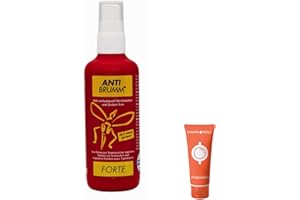 Anti Brumm Forte Pumpspray 1x 150 ml I Insekten-Repellent I effektiver Schutz gegen Mücken und Zecken I DEET I Für Fernreisen, Tropen I Spar-Set plus Pharma Perle give-away