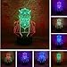 Produktbild Nachtlicht Optical Illusion Lamp Erstaunliche 3D-Illusion Star Wars Darth Maul Vasall Jedi Ritter Figur Ir Lampe Multicolor Visuelle Note Usb Led Stimmung Geschenk