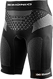Partialkompression X-Bionic Herren Running Man TWYCE OW Short Big Pocket Leggings, Black/Anthracite, XL
