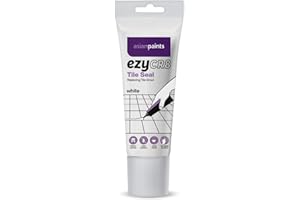 Asian Paints ezyCR8 Tile Seal (White), DIY Ready-mix Restoring Tile Grout for Bathroom, Kitchen Tiles – 200mL Tube
