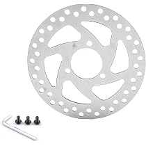 Dischi Freno Bici TIYO 140mm - Acciaio Inox Per Mountain Bike E BMX