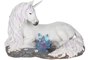 Nemesis Now B2832H7 Klejnotowa figurka spokoju, 19 cm, biała, żywica