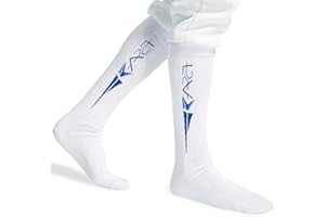 LEONARK Fechtstrümpfe für Degen, Säbel und Folie - 100% Baumwolle - Schutzzäune für Kinder und Erwachsene - für männliche und weibliche Fechter