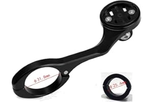 EASTERN POWER Bici Supporto per Garmin, GPS Supporto Manubrio per Garmin Edge 200 500 510 520 800 810 1000 1030 Gopro, Extend Supporti per Ciclocomputer Bicicletta, Rosso/Nero