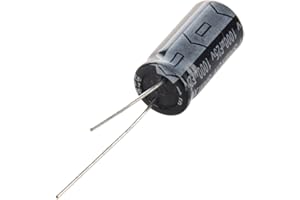 SODIAL 5 x 25V 1000uF 105C Radial condensateur électrolytique 10x20mm