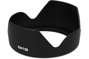 FITTINGS4YOU Osłona obiektywu osłona przeciwsłoneczna kompatybilna z Canon EF-S 18-135 mm 17-85 mm is EW-73B EW 73 B