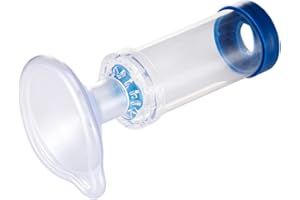 GHJKLDHA Aerosolkammer für Haustiere, Tragbarer Effektiver Inhalator Spacer, Leichte Inhalatorkammer für Katzen und Hunde, Haustier-Aerosolkammer, Effektiver Inhalator Spacer für Haustiere, Leichte