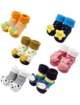 Neugeborenes Baby Mädchen Jungen Cartoon Kinder Socken Baumwolle Baby Boden Socken Neugeborenes Baby Kinder Socken...