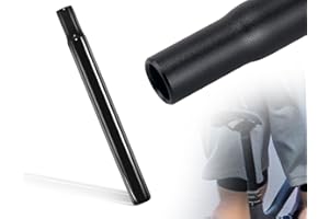 KAPSING Reggisella Sospensione Reggisella 27,2 x 300 mm Adatto a Cuscino con Tacchetti Reggisella in Materiale di Ferro Nero per Mountain Bike Bici da Strada Bici da Città Bici da Trekking