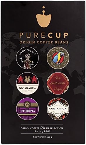 Purecup Origin Coffee Wholebean Selection Gift Box