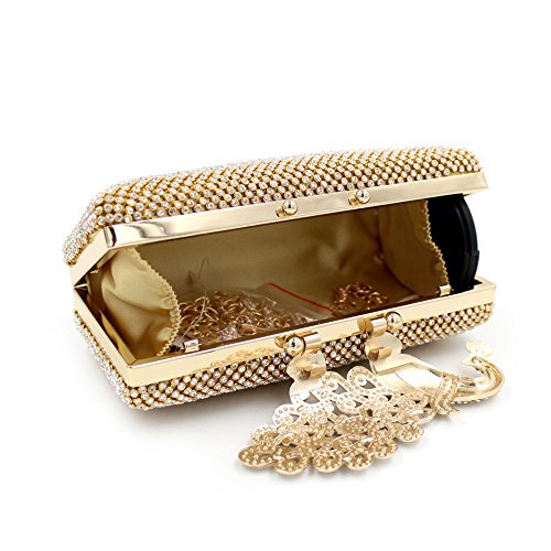 gold shell clutch