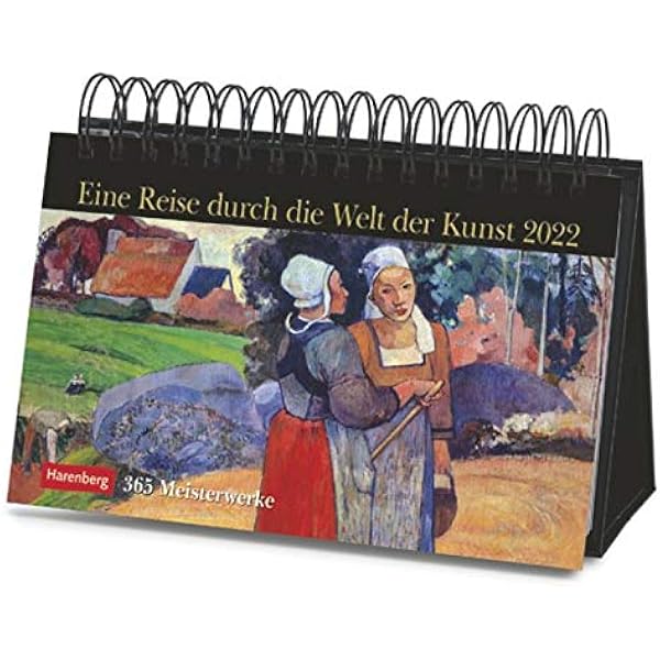 Eine Reise Durch Die Welt Der Kunst Kalender 2022 365 Meisterwerke Amazon De Harenberg Bucher Alle Welt Kalender 2022 Reduziert