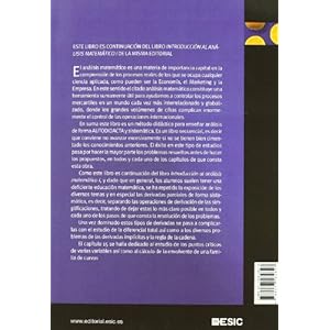 Introducción al análisis matemático II (Libros profesionales)