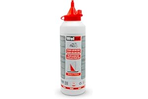 Wolfix Colle a Bois Extra Forte 500g D4 PVC PUR PU Express - Colle Polyuréthane Résistante à l'Eau et à Séchage Rapide - Colle à Bois PVC, de montage, de bricolage