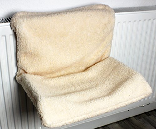 Preisvergleich Produktbild GYD Katzenbett Heizungsliege für Heizkörper Haustier Katze beige