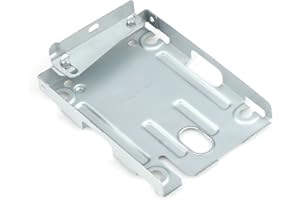 'demiawaking Montageständer aus Metall für 2.5 HDD Festplatte Super Slim + Schrauben für Sony PS3