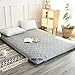 Produktbild EEvER Schlafmatte Bequeme Matratze Tatami-Fußmatte, Fußmatte Futon-Matratzenauflage Traditionelle japanische Futon Queen-Size Einzelne Größe Schlafsaal-Grau 180x200cm (71x79 Zoll)