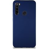 KZY İletişim Xiaomi Redmi Note 8 ile Uyumlu Kılıf Soft Premier Renkli Silikon Kapak - Lacivert