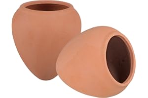 Kopp Verlag Bewässerungshilfe aus Ton - Tongefäße - EIN Wasserreservoir für Ihre Beete - Pflanzen Wasserspender (2er-Pack 235 ml)