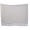 Ans Mosquito Net - Fine Polycotton White Net with Cotton Border, Single Bed Size (3.5x6.5 ft), Durable and Comfortable Insect Protection for Peaceful Sleep