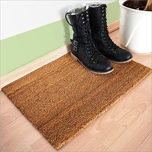 Relaxdays – Felpudo para la Entrada de su hogar Hecho de Fibras de Coco