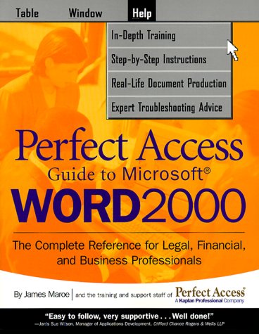 Perfect Access Guide to Microsoft Word 2000