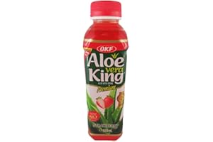 rumarkt 20 x Aloe Vera King Getränk verschiedene Sorten (20 x 500ml) inkl. Einwegpfand (Erdbeere)
