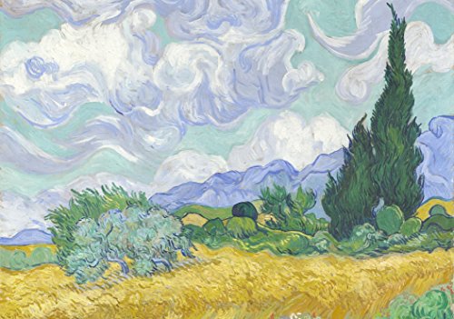 Preisvergleich Produktbild Van Gogh Vincent: Champ de Blé avec Cyprès, 1899