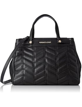 Versace Jeans Damen Ee1vqbbx5_e75431 Shopper, Schwarz (Nero), 17x26x37 cm