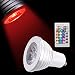 Produktbild Sunix® 5W GU10 RGB LED Lampe multicolor Glühbirne / Glühlampe mit Ferbedienung, Farbwechsel 16 Farben Auswahl, LED Leuchtmittel, LED Birnen